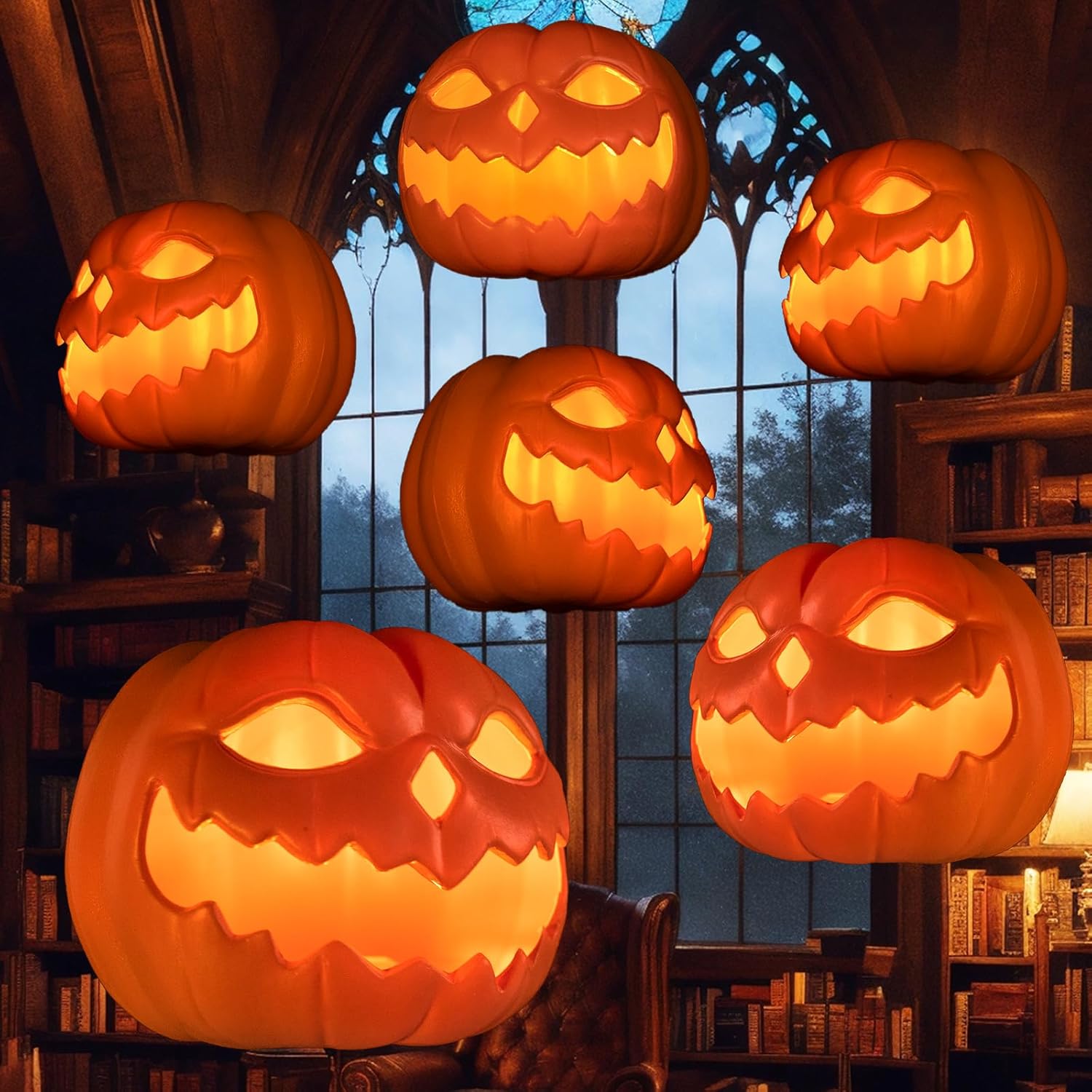 Floating Pumpkins